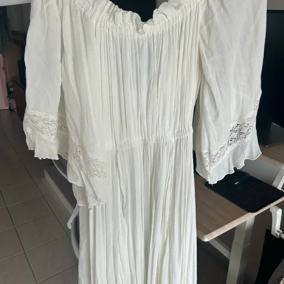 Free People Ivory Beach Bliss Maxi Dress, size XS - Picture 8 of 12